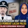 EF MINTA KEPOLISIAN USUT TUNTAS PELAKU PEMBUAT IJASAH PALSU : NAMA FAJAR KURNIAWAN MENCUAT.