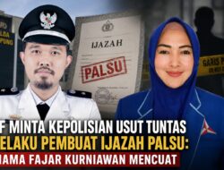 EF MINTA KEPOLISIAN USUT TUNTAS PELAKU PEMBUAT IJASAH PALSU : NAMA FAJAR KURNIAWAN MENCUAT.
